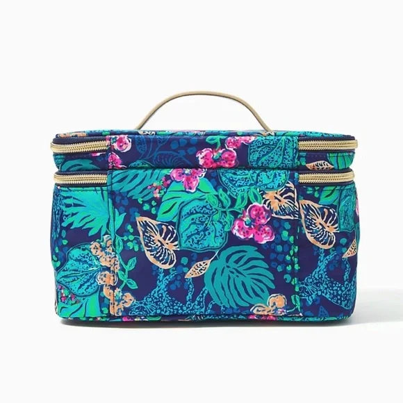 NEW Lilly Pulitzer Devona Cosmetic Case - Picture 2 of 5